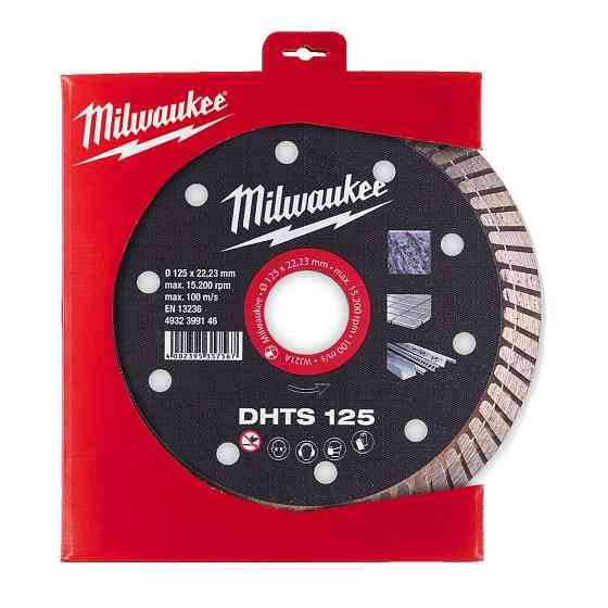 Диск алмазний MILWAUKEE DHTS 125, 125мм Одеса