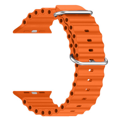 Ремешок для смарт-часов Armorstandart Ocean Band для Apple Watch 42 (Series 11-10)/41/40/38 Orange (ARM81038) Винница - изображение 1