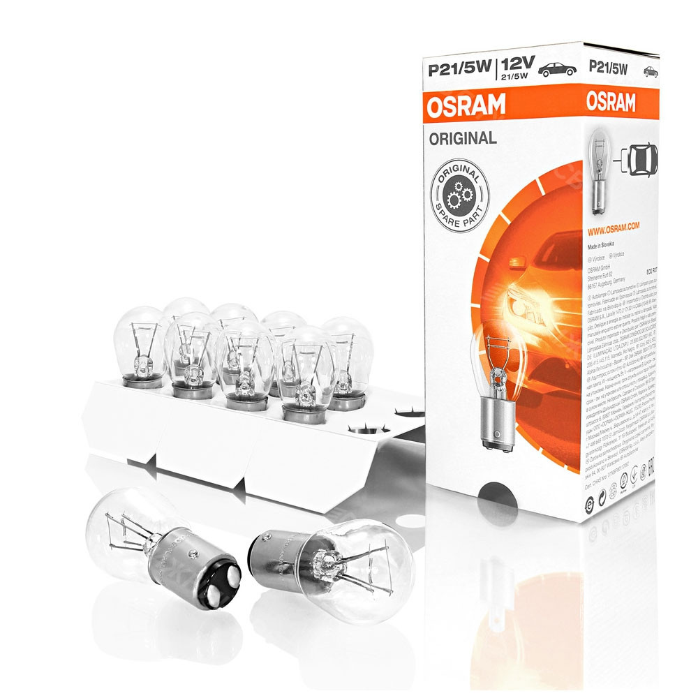 Osram Original 7528 – лампа накаливания P21/5W 12V для комбинированных задних фонарей Ковель - изображение 1