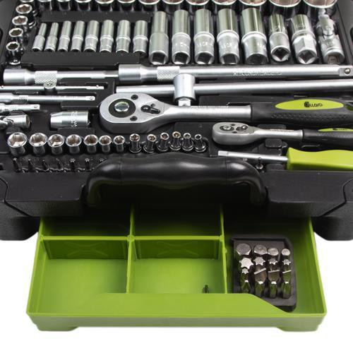 Універсальний набор інструменту 1/4" & 1/2" , 115 предм (НГ-4115П) Alloid Одеса - фото 10