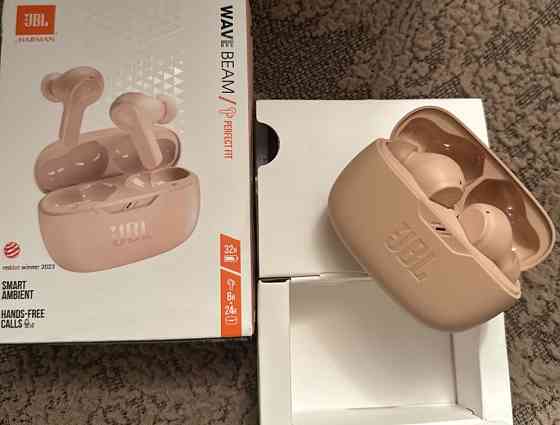 Наушники JBL Wave Beam Beige. Харьков