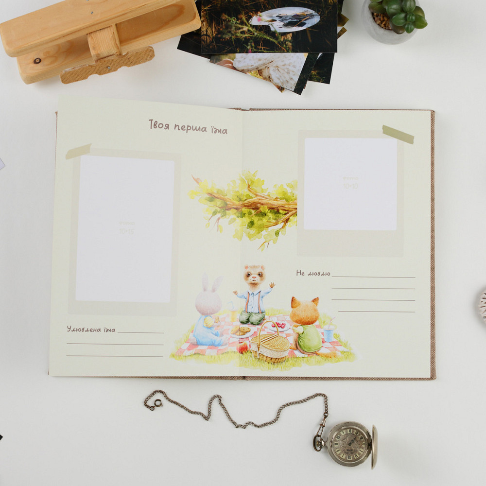 Дитяча метрика у обкладинці з тканини Тернополь - изображение 9