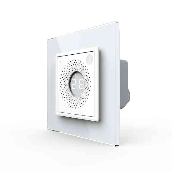 Термометр-гігрометр LIVOLO, 230В, білий Коломыя