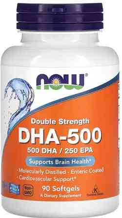 Омега 3 NOW DHA 500mg 90 капсул Киев