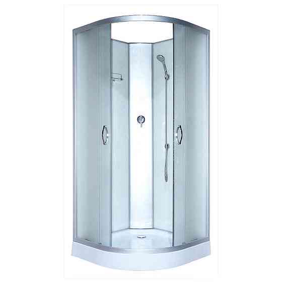 Душовий бокс півкруглий без даху DABIE L90MMS BRAVO (3уп.) Київ