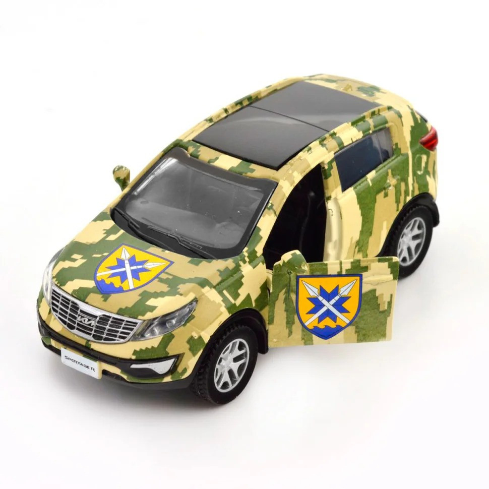 Автомодель серії «Шеврони Героїв» Kia Sportage R «56 ОМПБр» TechnoDrive 250362M Вінниця - фото 1