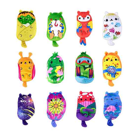 М’яка іграшка Cats Vs Pickles – Веселі котики та огірочки (12 шт., у диспл.) Дніпро