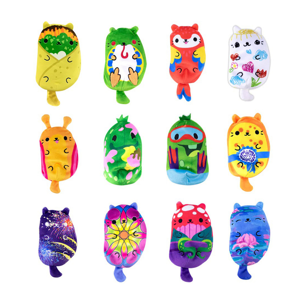 М’яка іграшка Cats Vs Pickles – Веселі котики та огірочки (12 шт., у диспл.) Дніпро - фото 1