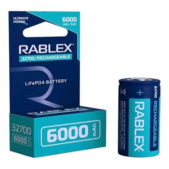 Аккумулятор Rablex 32700 LiFePO4 6000mAh Li-ION 3.2v Днепр