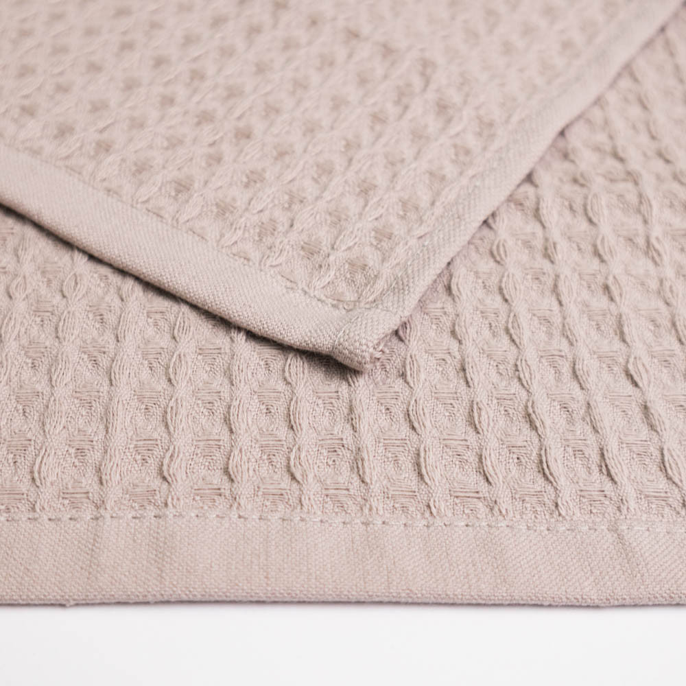 Вафельное полотенце для кухни YouStar 30х50см 260г/м2 (Пепельный) Сумы - изображение 3