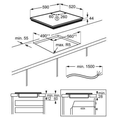 Варочная поверхность Electrolux CIV634 Винница