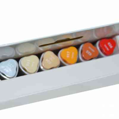 Художній маркер Santi набір двосторонніх sketch Skin Tones 6 шт (390568) Вінниця