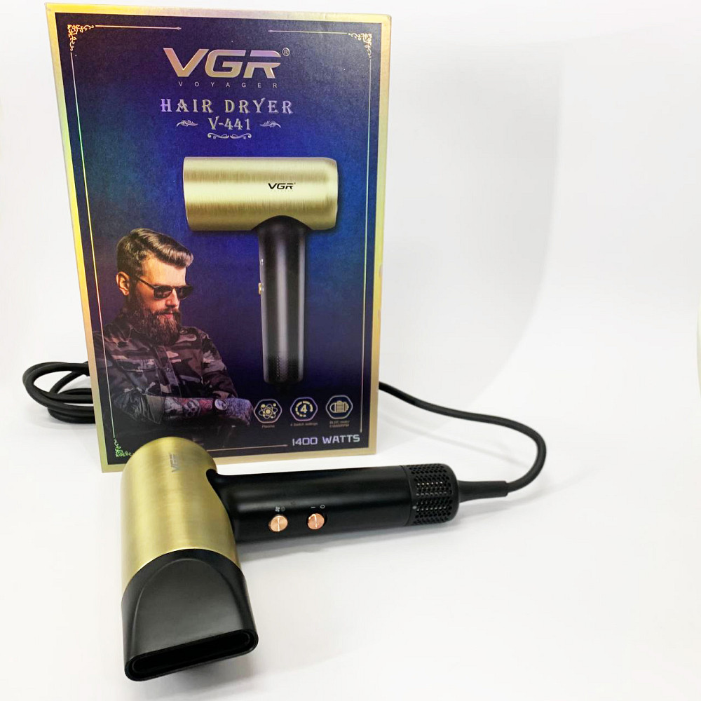 Фен звичайний для укладання волосся VGR V-441, Фен для укладання зачіски Хороший дому WB-29 Львів - фото 9
