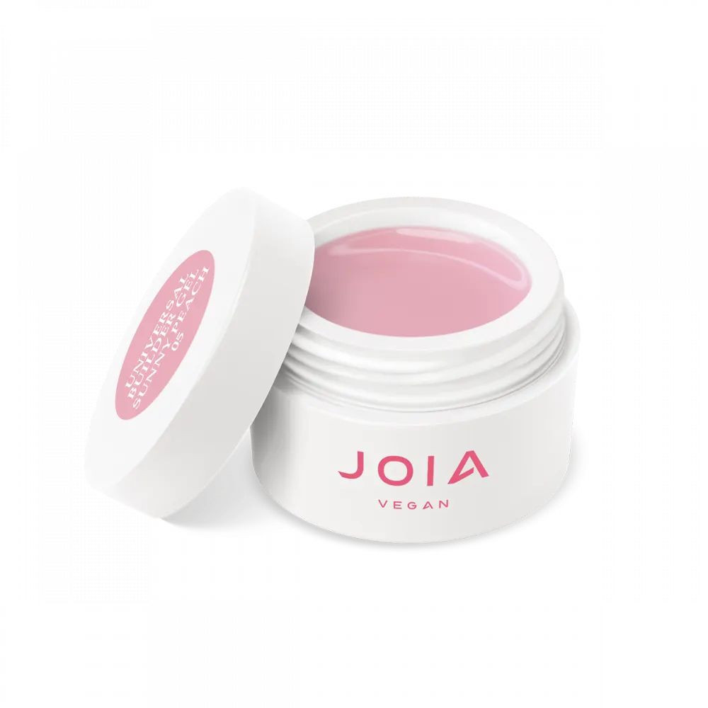 Универсальный моделирующий гель для ногтей бежевый 05 Sunny peach JOIA vegan 15 мл Киев - изображение 6