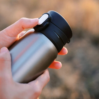 Термокружка Tribe Motion 0,36 л grey (T-DD-0014-grey) Винница - изображение 9