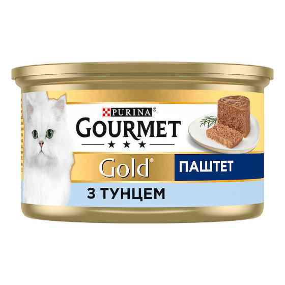 Консерва для котів Gourmet Gold (Гурмет Голд) паштет мус з тунцем 85 г Purina Вінниця