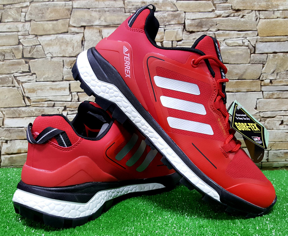 Мужские термо кроссовки Adidas Terrex Skychaser GORE-TEX 2.0 Hiking Red Киев - изображение 3