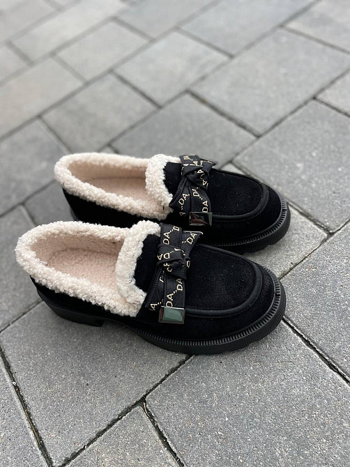 PLPS Лофери жіночі PLPS чорні натуральна замша низький хід 36-41 ( -2) Коломыя - изображение 8