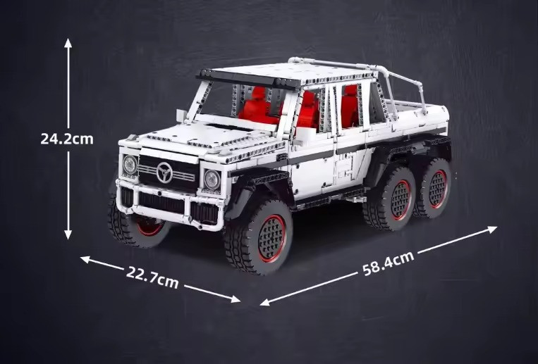 Конструктор дитячий.Джип ігровий Mercedes-Benz G63 6х6 на дистанційному управлінні на 3686 деталей Кам'янець-Подільський - фото 3