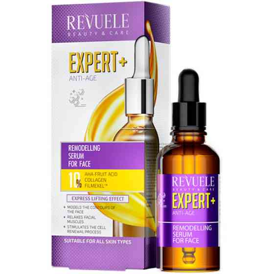 Ремоделююча антивікова сироватка для обличчя Експерт+ Revuele 30 мл Київ