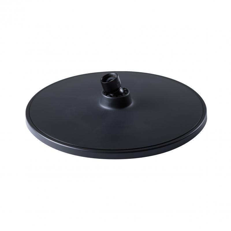 Лейка для верхнего душа латунь Qtap Hlavova 230 мм округлая QTHLAVA228O1ZBB Black Matt Харьков - изображение 3