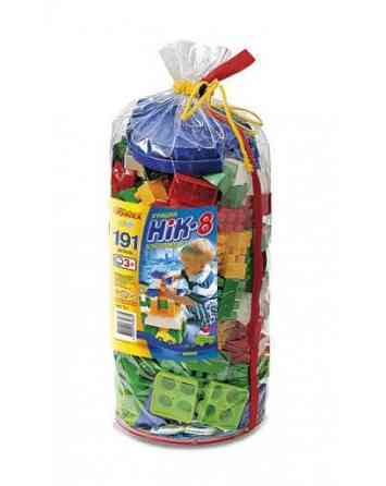 Детский конструктор НИК-8 70958, 191 большая деталь Винница