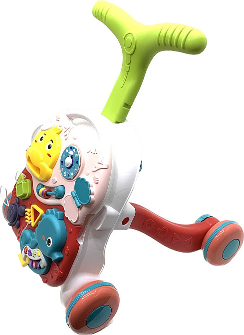 Каталка-ходунки Tiibaby ігровий центр 3 в 1 Перші кроки Червоний (66548-66549) Чернигов - изображение 3