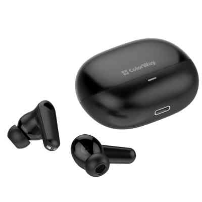 Навушники ColorWay Slim TWS-1 Earbuds Long Life Black (CW-TWS1BK1) Вінниця