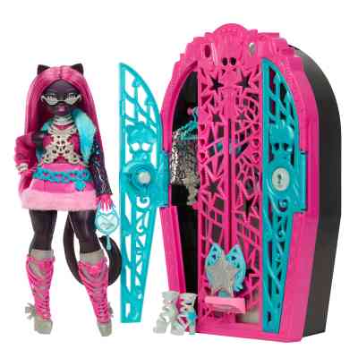 Кукла Monster High сюрприз Тайны Ужасного ужаса Секреты Кэтти Нуар (JBG82) Винница