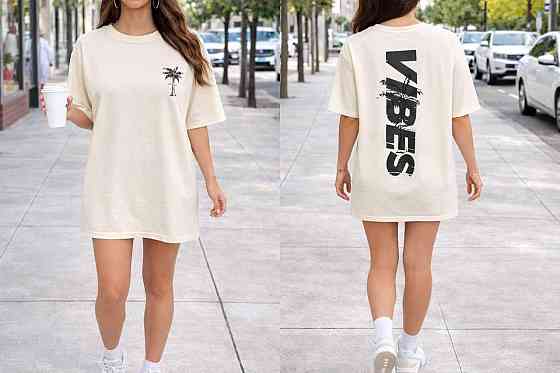 Жіноча стильна повсякденна сукня-футболка котон Молочна, 42/46 Одеса