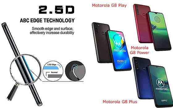 Защитное стекло ArmorGlass для Motorola G8 Play, G8 Power, G8 Plus – устойчивое к царапинам и ударам Киев