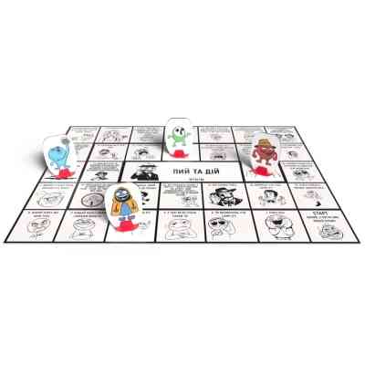 Настольная игра 18+ Bombat game Пей и Действуй (укр.) (80048) Винница