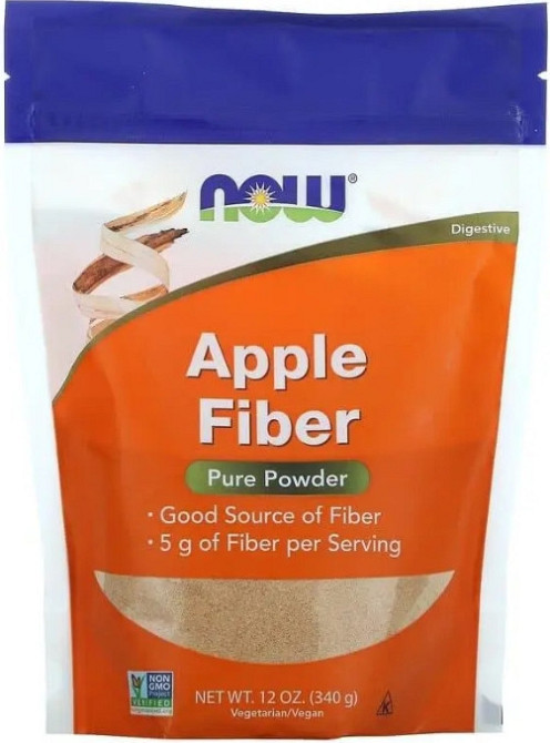 Яблочная клетчатка Now Foods Apple Fiber 340 г Киев - изображение 1