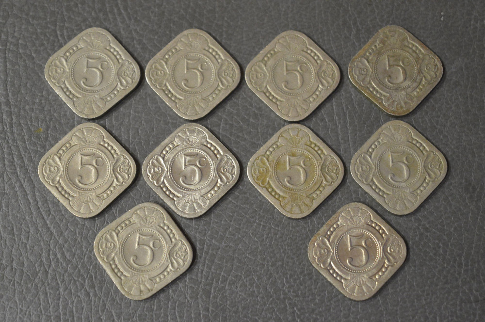 Нидерландские Антилы 5 центов 1967 год (10 шт.) ЛУЧШАЯ ЦЕНА!!!! Полтава - изображение 1