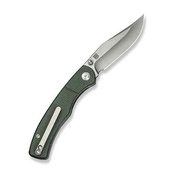 Ніж складаний кишеньковий Civivi Clingman, (7.6 см) Nitro-V / Micarta темно-зелений Київ