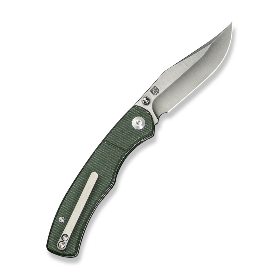 Ніж складаний кишеньковий Civivi Clingman, (7.6 см) Nitro-V / Micarta темно-зелений Київ - фото 2
