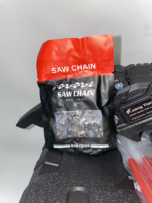 Ручна Електропила, кущоріз CHAIN ​​SAW 6'' TL 0600 (в комплекті, валіза, 1АКБ та зарядка) Одеса - фото 6