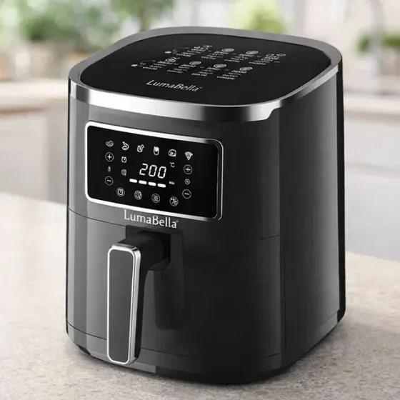 Аерофритюрниця LB-60029 6 л, 1700 Вт, з кольоровим дисплеєм, 8 програм, інтелектуальний контроль температури Одеса