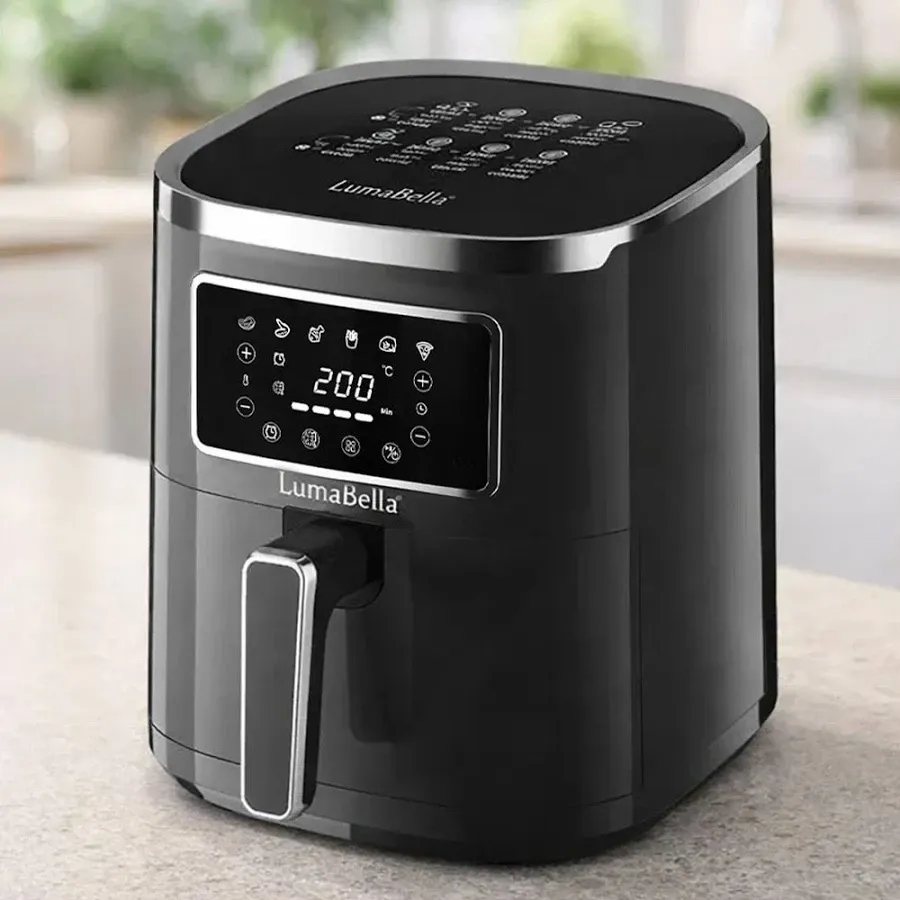 Аерофритюрниця LB-60029 6 л, 1700 Вт, з кольоровим дисплеєм, 8 програм, інтелектуальний контроль температури Одеса - фото 2