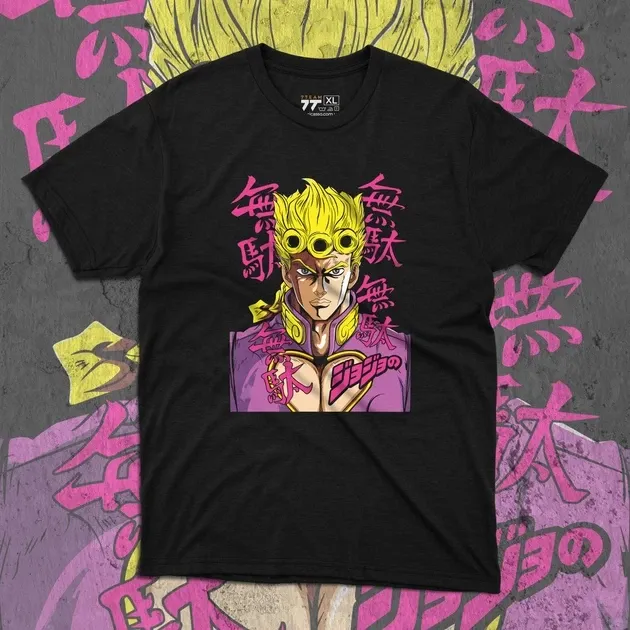 Футболка для подростка мальчика с принтом Джо Джо Джорно Джованна Размер 160 Anime10620 Днепр - изображение 1