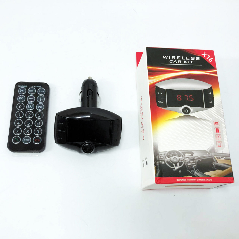 Пристрій для відтворення музики в автомобілі X16, Пристрій для прослуховування аудіо в машині VD-94 Львів - фото 2