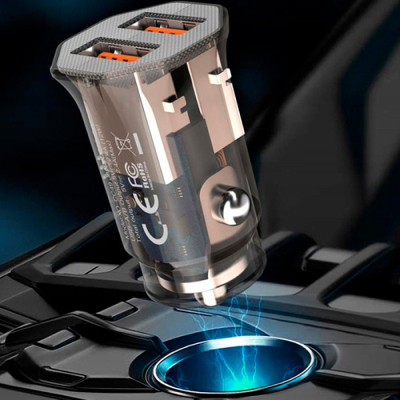 Зарядное устройство XO CC49 2USB 2.4A (Black/Brown) (XO-CC49) Винница - изображение 3