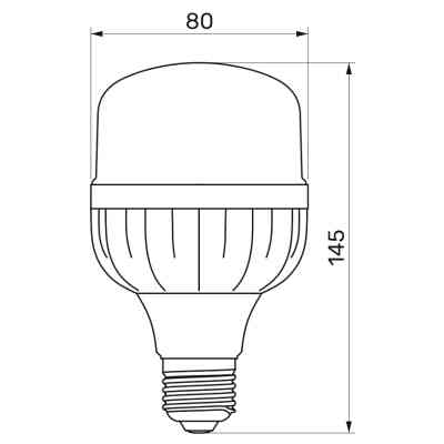 Лампочка TITANUM A80 20W E27 6500К (TL-HA80-20276) Винница
