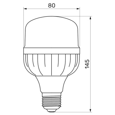 Лампочка TITANUM A80 20W E27 6500К (TL-HA80-20276) Винница - изображение 3
