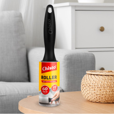 Валик для чищення одягу Chisto Roller 60 листів 10 м (4823098414285) Вінниця - фото 2