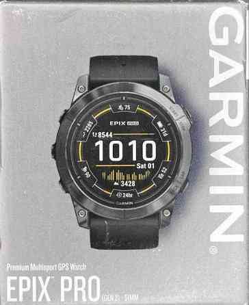 Смарт-часы Garmin Epix Pro Gen 2 51mm Slate Gray w. Black Band (010-02804-20/21) Харьков