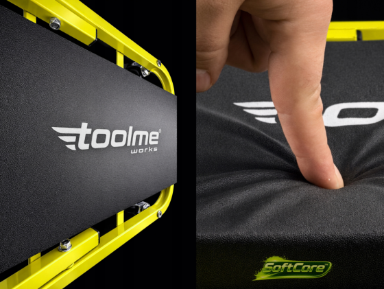 Лежак автослесаря 2в1 150кг Toolme (Польша) Киев