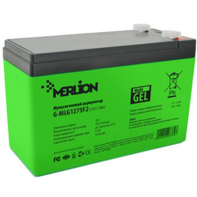 Батарея к ИБП Merlion 12V - 7.5 Ah (G-MLG1275F2) Винница - изображение 1