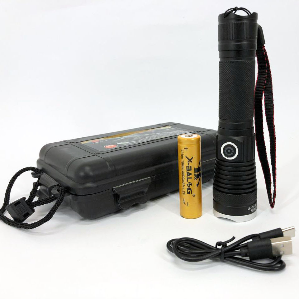 Ліхтар тактичний портативний Police BL-A92-P50, Супер яскравий ліхтарик, Надпотужний VP-714 ліхтар лед Київ - фото 8