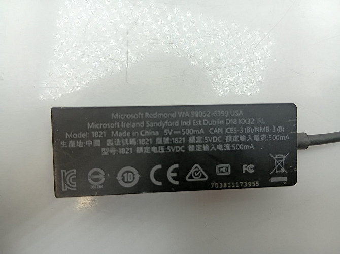 Перехідник USB - Ethernet Microsoft 1821 (Б клас) Луцк - изображение 3